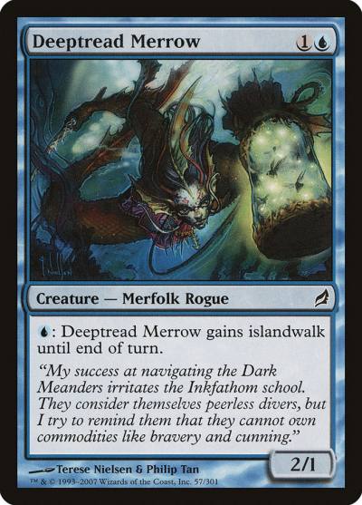 Deeptread Merrow 57 Lorwyn Magic card