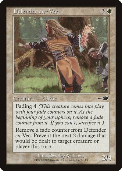 Defender en-Vec NEM-5 Nemesis Magic card
