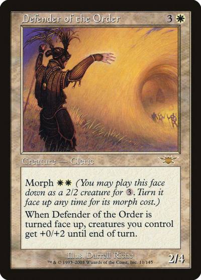 Defender of the Order 11 Legions Magic card