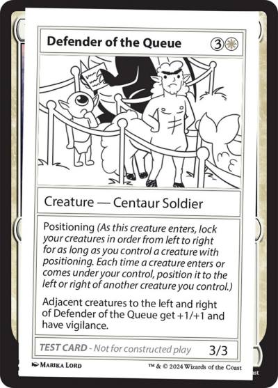 Defender of the Queue MB2-512 Mystery Booster 2 Magic card