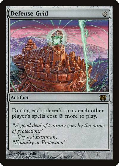 Defense Grid 8ED-296STAR Eighth Edition Magic card
