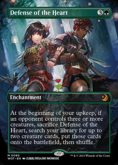Defense of the Heart WOT-80 Wilds of Eldraine: Enchanting Tales Magic card