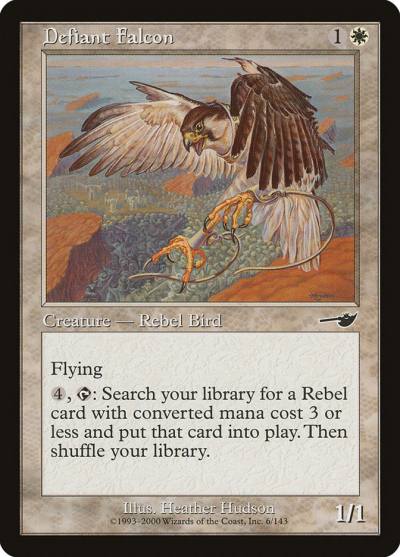 Defiant Falcon 6 Nemesis Magic card