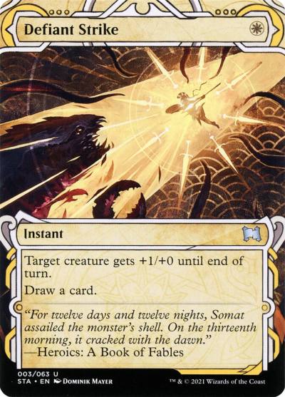 Defiant Strike STA-3 Strixhaven Mystical Archive Magic card