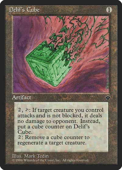 Delif's Cube FEM-85 Fallen Empires Magic card