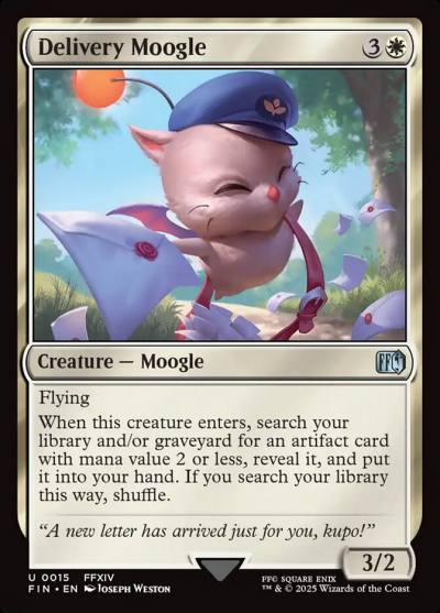 Delivery Moogle FIN-15 Final Fantasy Magic card