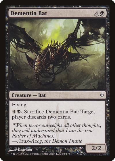 Dementia Bat NPH-55 New Phyrexia Magic card