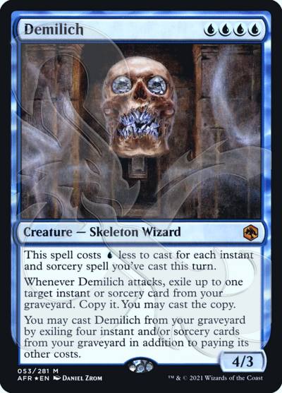 Demilich PAFR-53A Adventures in the Forgotten Realms Promos Magic card