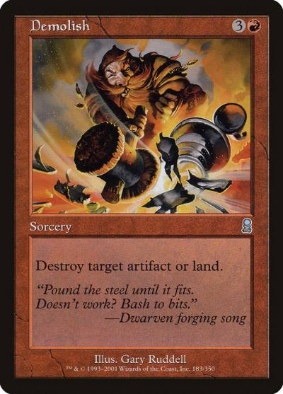 Demolish ODY-183 Odyssey Magic card