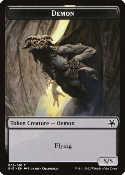 Demon TGN3-6 Game Night: Free-for-All Tokens Magic card
