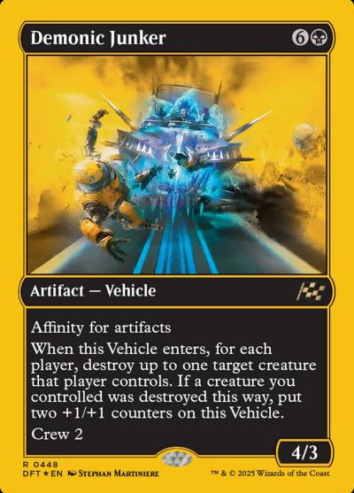 Demonic Junker DFT-448 Aetherdrift Magic card