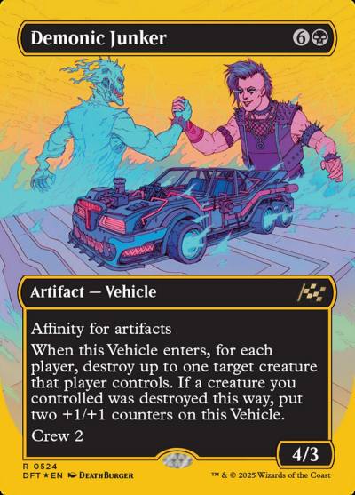 Demonic Junker DFT-524 Aetherdrift Magic card