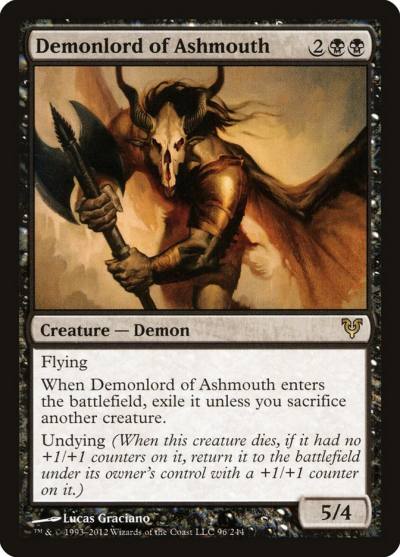Demonlord of Ashmouth 96 Avacyn Restored Magic card