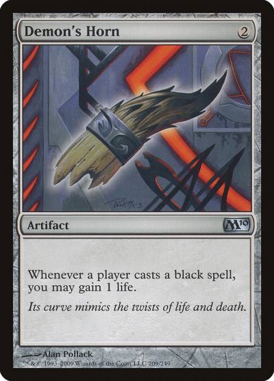 Demon's Horn M10-209 Magic 2010 Magic card