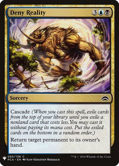 Deny Reality PLST-PCA-85 The List Magic card