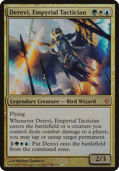 Derevi, Empyrial Tactician OC13-186 Commander 2013 Oversized Magic card