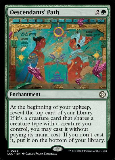 Descendants' Path LCC-238 The Lost Caverns of Ixalan Commander Magic card
