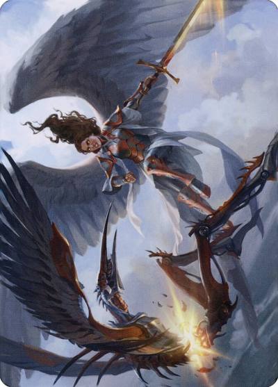 Destroy Evil // Destroy Evil ADMU-7 Dominaria United Art Series Magic card