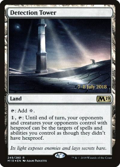 Detection Tower PM19-249S Core Set 2019 Promos Magic card