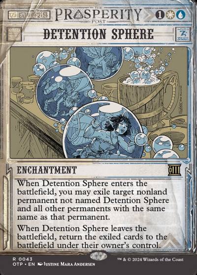 Detention Sphere OTP-43 Breaking News Magic card
