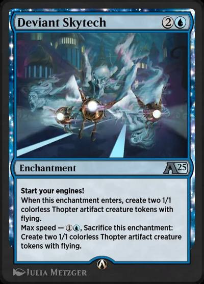 Deviant Skytech YDFT-4 Alchemy: Aetherdrift Magic card