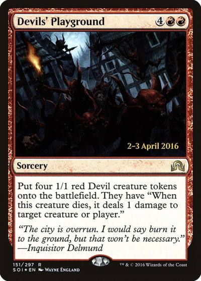 Devils' Playground PSOI-151S Shadows over Innistrad Promos Magic card