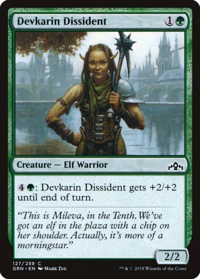 Devkarin Dissident 127 Guilds of Ravnica Magic card