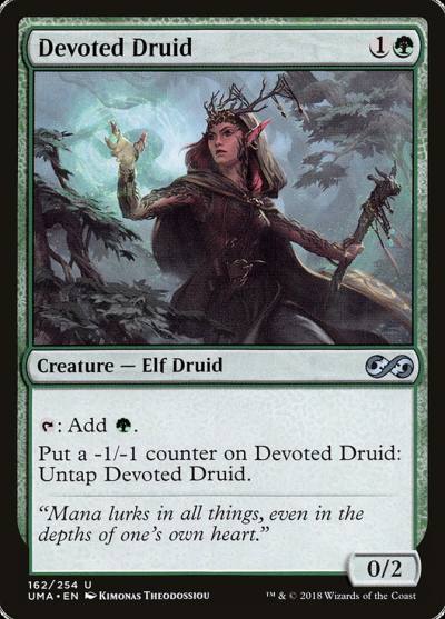 Devoted Druid UMA-162 Ultimate Masters Magic card
