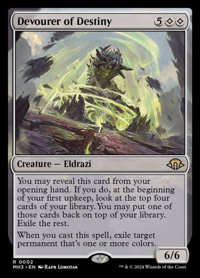 Devourer of Destiny MH3-2 Modern Horizons 3 Magic card