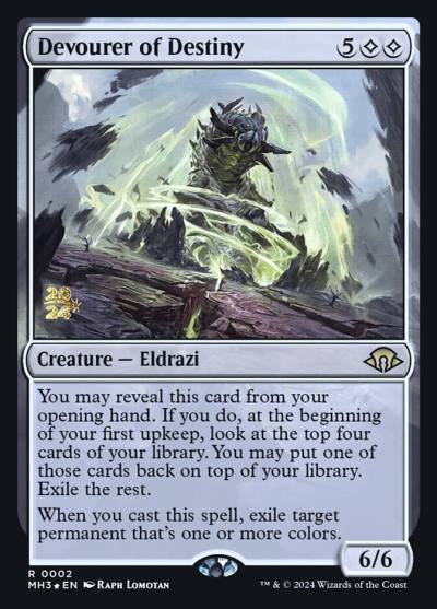 Devourer of Destiny PMH3-2S Modern Horizons 3 Promos Magic card
