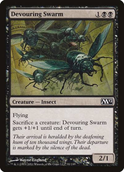 Devouring Swarm M12-91 Magic 2012 Magic card