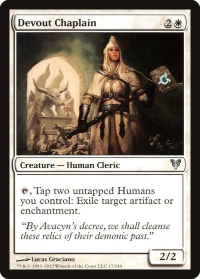 Devout Chaplain AVR-17 Avacyn Restored Magic card