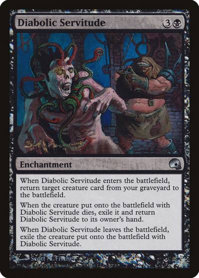 Diabolic Servitude PD3-22 Premium Deck Series: Graveborn Magic card