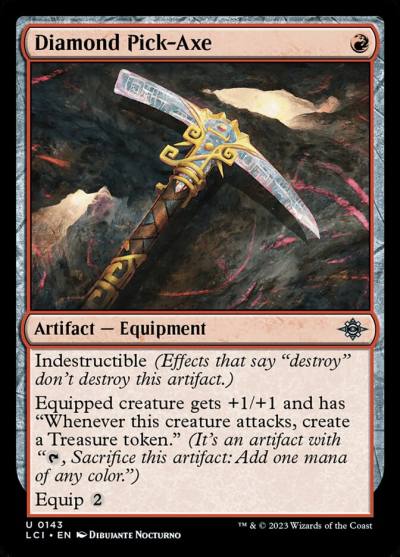 Diamond Pick-Axe LCI-143 The Lost Caverns of Ixalan Magic card