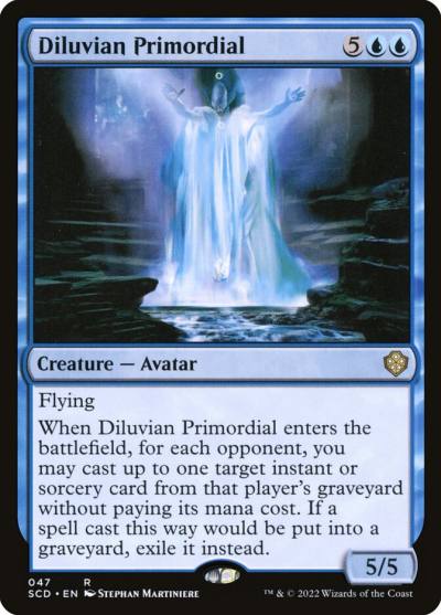 Diluvian Primordial SCD-47 Starter Commander Decks Magic card