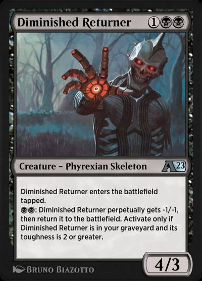 Diminished Returner 9 Alchemy: Dominaria Magic card