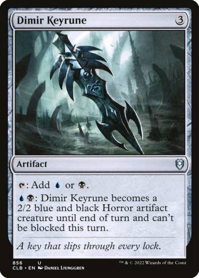 Dimir Keyrune CLB-856 Commander Legends: Battle for Baldur's Gate Magic card