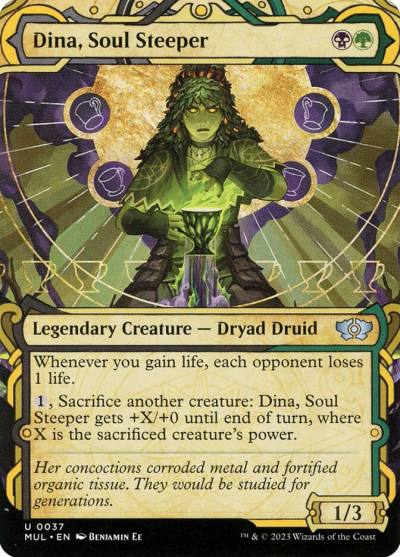 Dina, Soul Steeper MUL-37 Multiverse Legends Magic card