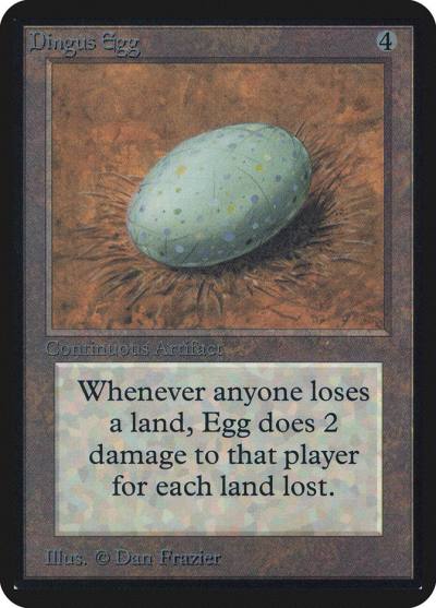 Dingus Egg LEA-241 Limited Edition Alpha Magic card