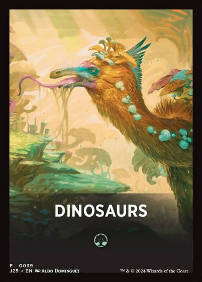 Dinosaurs FJ25-39 Foundations Jumpstart Front Cards Magic card