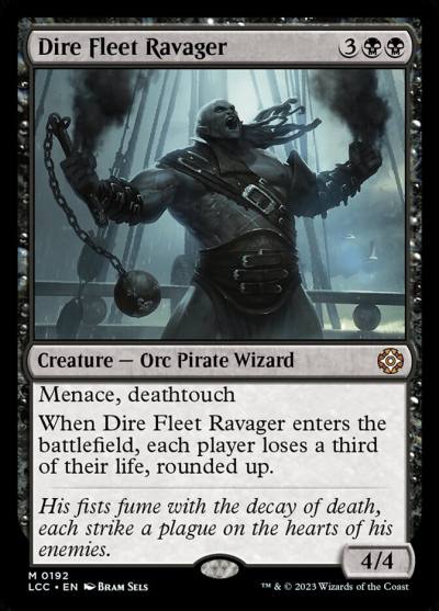Dire Fleet Ravager LCC-192 The Lost Caverns of Ixalan Commander Magic card