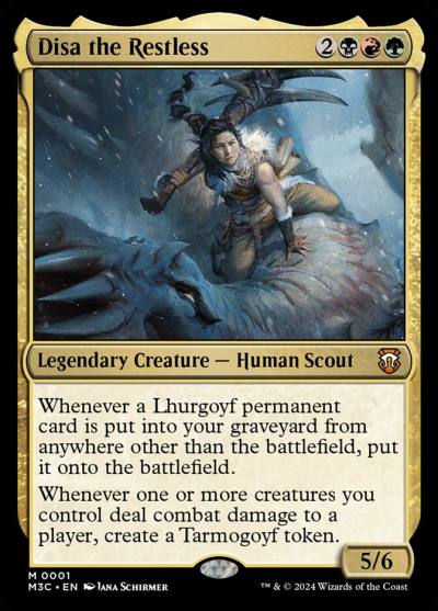 Disa the Restless M3C-1 Modern Horizons 3 Commander Magic card