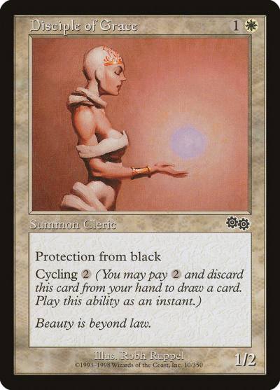 Disciple of Grace USG-10 Urza's Saga Magic card