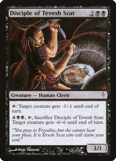 Disciple of Tevesh Szat CSP-55 Coldsnap Magic card