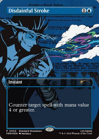 Disdainful Stroke PCBB-2 Cowboy Bebop Magic card