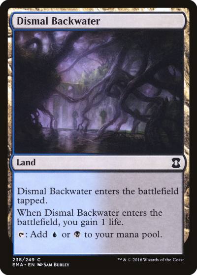 Dismal Backwater EMA-238 Eternal Masters Magic card