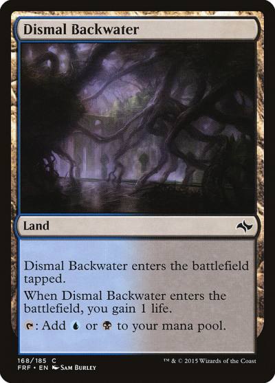 Dismal Backwater FRF-168 Fate Reforged Magic card