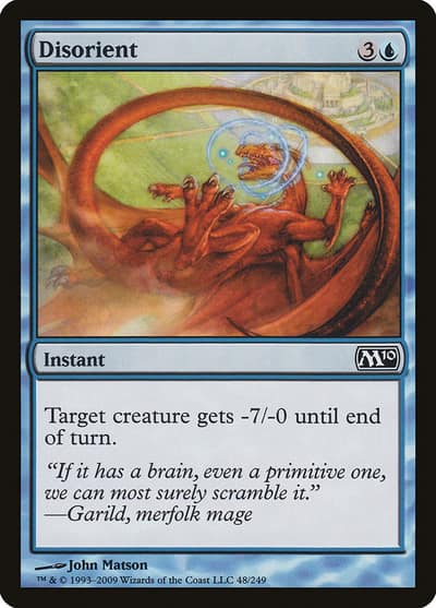Disorient M10-48 Magic 2010 Magic card