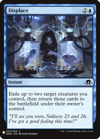 Displace PLST-EMN-55 The List Magic card