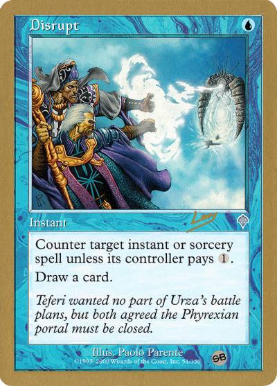 Disrupt WC02-RL51SB World Championship Decks 2002 Magic card